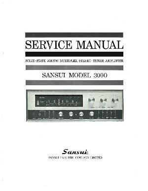 Сервисная инструкция Sansui 3000 ― Manual-Shop.ru