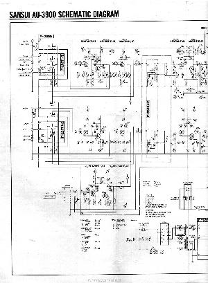 Сервисная инструкция Sansui AU-3900 (schematic) ― Manual-Shop.ru