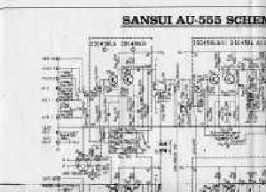 Сервисная инструкция Sansui AU-555 (schematic) ― Manual-Shop.ru
