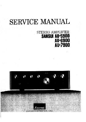 Сервисная инструкция Sansui AU-5900, AU-6900, AU-7900 ― Manual-Shop.ru