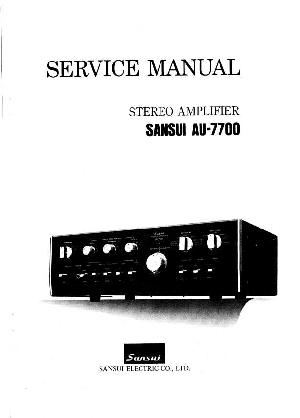 Сервисная инструкция Sansui AU-7700 ― Manual-Shop.ru