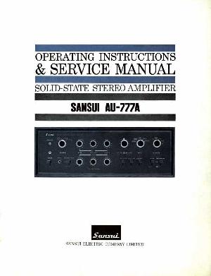 Сервисная инструкция Sansui AU-777A ― Manual-Shop.ru