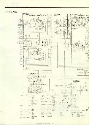 Сервисная инструкция Sansui AU-7900 (schematic) ― Manual-Shop.ru