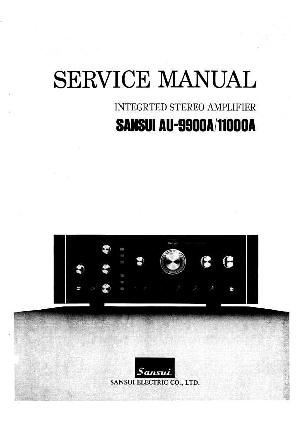 Service manual Sansui AU-9900A, AU-11000A ― Manual-Shop.ru