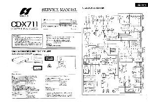 Service manual Sansui CD-X711 ― Manual-Shop.ru