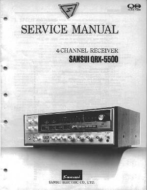 Service manual Sansui QRX-5500 ― Manual-Shop.ru