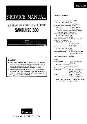 Service manual Sansui SE-300 ― Manual-Shop.ru