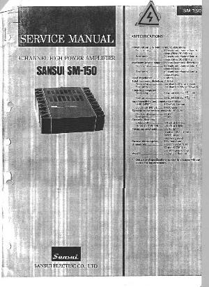 Service manual Sansui SM-150 ― Manual-Shop.ru