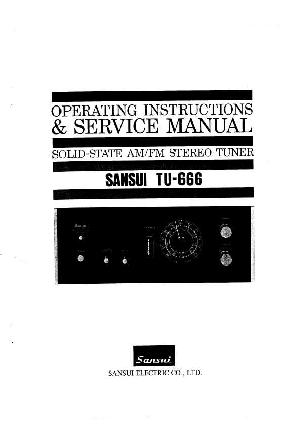 Service manual Sansui TU-666 ― Manual-Shop.ru