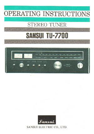 Service manual Sansui TU-7700 ― Manual-Shop.ru