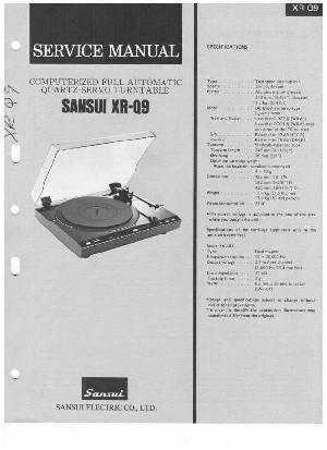 Service manual Sansui XR-Q9 ― Manual-Shop.ru