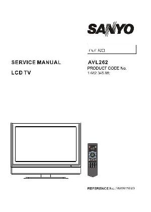 Service manual Sanyo AVL262 ― Manual-Shop.ru
