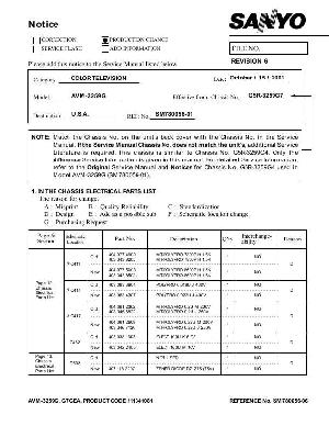 Service manual SANYO AVM-3259G ― Manual-Shop.ru