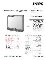 Service manual SANYO AVM-3651G