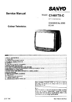 Service manual Sanyo C1461TXC ― Manual-Shop.ru