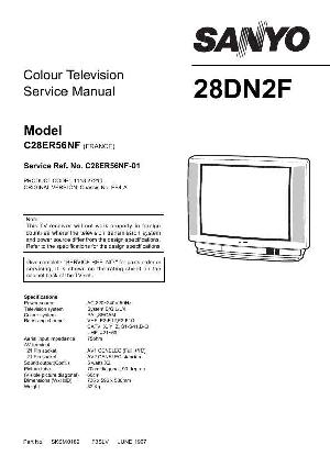 Service manual SANYO C28ER56N, 28DN2F, EB4-A ― Manual-Shop.ru