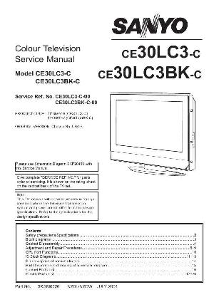 Service manual Sanyo CE30LC3C ― Manual-Shop.ru