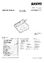 Service manual Sanyo CLA-986