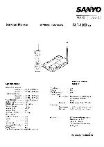Сервисная инструкция Sanyo CLT-1260