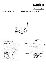 Сервисная инструкция Sanyo CLT-136