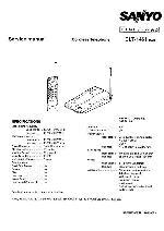 Сервисная инструкция Sanyo CLT-1461