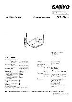 Service manual Sanyo CLT-177