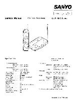 Сервисная инструкция Sanyo CLT-5200