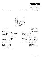 Сервисная инструкция Sanyo CLT-543