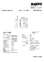 Сервисная инструкция Sanyo CLT-5461