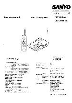 Сервисная инструкция Sanyo CLT-556, CLT-5561