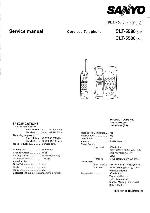 Service manual Sanyo CLT-5580