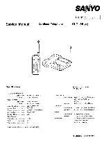 Service manual Sanyo CLT-59