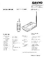 Service manual Sanyo CLT-6550