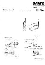 Сервисная инструкция Sanyo CLT-6570