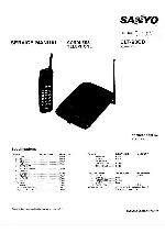 Сервисная инструкция Sanyo CLT-90