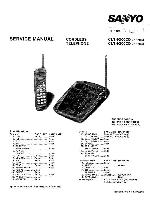 Сервисная инструкция Sanyo CLT-9200, CLT-9300