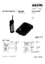 Сервисная инструкция Sanyo CLT-950