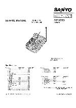 Service manual Sanyo CLT-9550