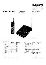 Сервисная инструкция Sanyo CLT-960