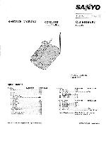 Service manual Sanyo CLT-9650