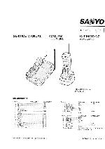 Service manual Sanyo CLT-9670