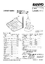 Сервисная инструкция Sanyo CLT-98