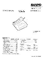 Сервисная инструкция Sanyo CLT-981