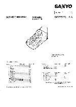 Service manual Sanyo CLT-9820