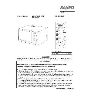 Сервисная инструкция SANYO EM-G274 ― Manual-Shop.ru