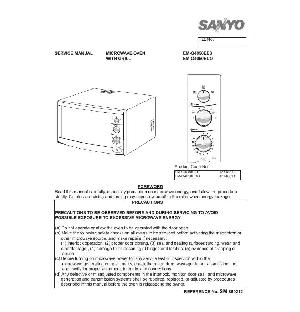 Сервисная инструкция Sanyo EM-G4050 ― Manual-Shop.ru