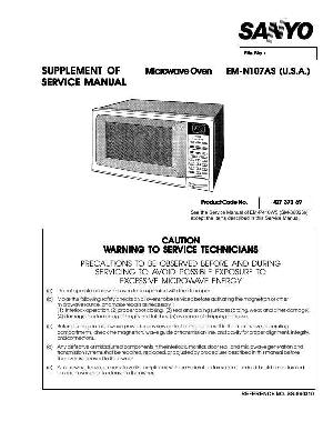 Сервисная инструкция SANYO EM-N107AS ― Manual-Shop.ru