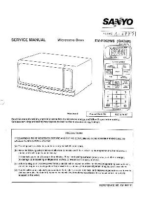 Service manual Sanyo EM-P362WS ― Manual-Shop.ru