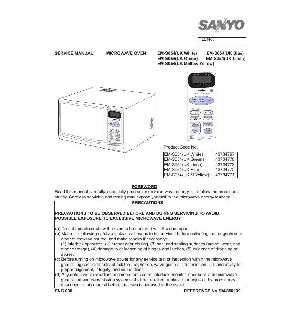 Service manual Sanyo EM-S054 ― Manual-Shop.ru