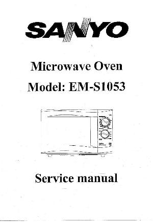 Service manual Sanyo EM-S1053 ― Manual-Shop.ru